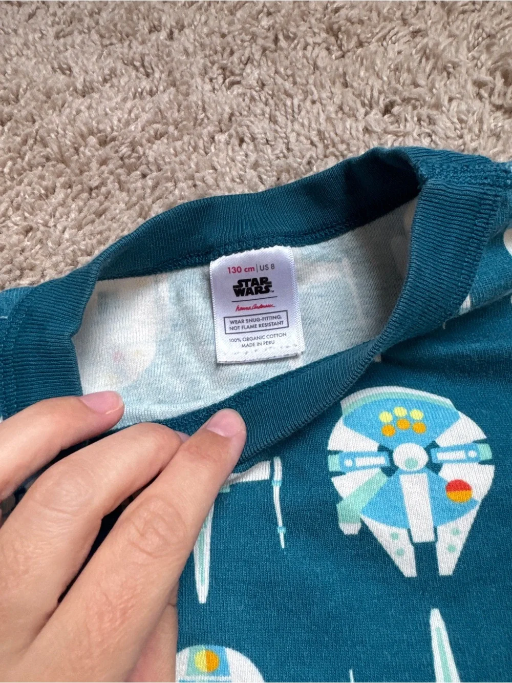 Hanna Andersson Star Wars pajama set